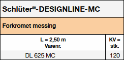 Schlüter-DESIGNLINE-MC