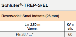Schlüter-TREP-S/EL