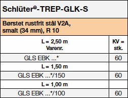 Schlüter-TREP-GLK-S