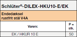 Schlüter®-DILEX-HKU-E/EK