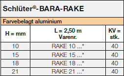 <a name='rake'></a>Schlüter®-BARA-RAKE