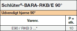 Schlüter-BARA-RKB/E