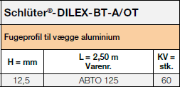 Schlüter®-DILEX-BT /OT