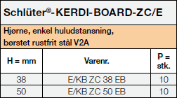 Schlüter-KERDI-BOARD-ZC/E