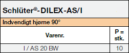 Schlüter-DILEX-AS/I