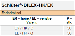 Schlüter-DILEX-HK/EK