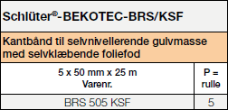 BEKOTEC-BRS/KSF-2