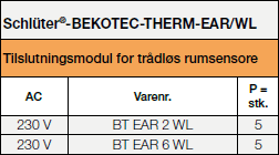 Schlüter®-BEKOTEC-THERM-EAR/WL