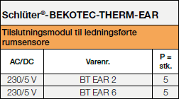 Schlüter®-BEKOTEC-THERM-EAR