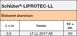 Schlüter®-LIPROTEC-LL
