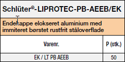 Schlüter®-LIPROTEC-PB-AEEB/EK