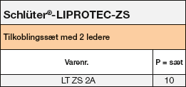 Schlüter®-LIPROTEC-ZS 