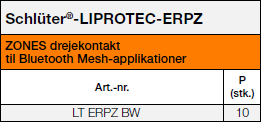 Schlüter-LIPROTEC-ERPZ